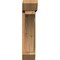 Ekena Millwork Thorton Slat Rough Sawn Bracket w/ Offset Brace, Western Red Cedar, 6"W x 22"D x 26"H BKT0604X22X26THR06RWR - alternate 3